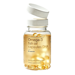 Huile de poisson <span class=keywords><strong>Oméga</strong></span> <span class=keywords><strong>3</strong></span> 2000mg Triple Concentration 800mg EPA 600mg DHA Compléments pour le soutien du cœur, du cerveau et du système immunitaire Capsules d'huile de poisson - Product Image 3