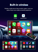 Radio Estéreo para Auto 2K QLED de 13.1 Pulgadas con Android 12, 5G WIFI, DAB+, DSP, FM, 2Din, GPS, Cámara de Reversa Universal
