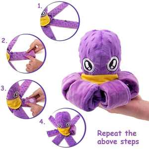 डॉग स्नफ़ल मैट इंटरैक्टिव डॉग खिलौने डॉग प्लश च्यू टॉय स्लो फीडर स्क्वीकी खिलौने - Product Image 2