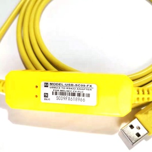 สายเคเบิลข้อมูลแบบยืดหยุ่น FX1N/FX2N/FX1S/FX3U สำหรับ USB-SC09-FX ของ Mitsubishi PLC สายโค้ด USB - Product Image 5
