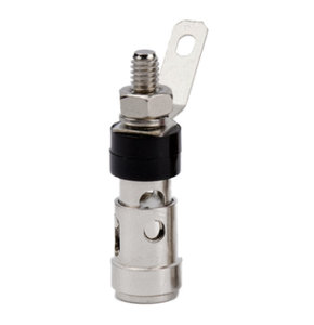 Ücretsiz-lehimleme ses Video hoparlör amplifikatör Subwoofer adaptörü pirinç bağlama sonrası bağlantı kablosu terminalleri itme tarzı - Product Image 5