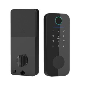 Bock <b>Smart</b> <b>Lock</b> Fingerprint Password Wooden Door Single Tongue Modern Stainless Steel - Product Image 4