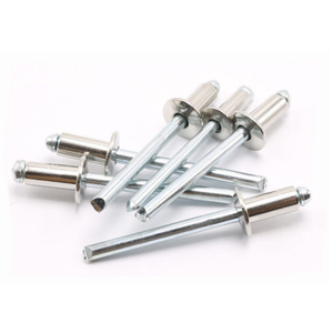 Remaches de Acero de Extremo Abierto de 3mm, 3.2mm, 3.8mm, 4mm, 4.2mm, 4.8mm, Remaches Ciegos de Aluminio Resistentes a la Corrosión con Acabado Brillante - Product Image 1