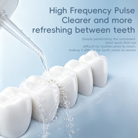 Irrigateur buccal portable rechargeable électrique à impulsions haute fréquence, 120 ml, 3 modes, pour le nettoyage des dents