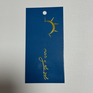 Wholesale Custom Foldover Fabric <strong>RFID</strong> Woven Hang Tags <strong>for</strong> Shoes <strong>Jewellery</strong> Paper Ceramic Gifts Own Logo Beanie Tags <strong>for</strong> Bags - Product Image 2