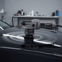 Polisseuse électrique double action 3 pouces à grande orbite et vitesse variable pour le polissage et le detailing automobile en mode humide