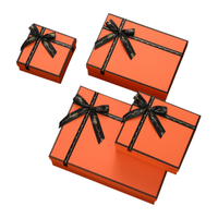 Boîte haut et basse personnalisée de qualité supérieure avec ruban pour bonbons, fabriquée par XF Factory