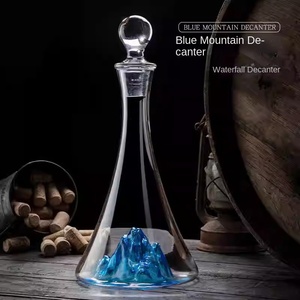 Di alta qualità bordeaux vetro di cristallo Decanter Design classico Cross-Border Dispenser di vino Set per uso domestico commerciale all'ingrosso - Product Image 1