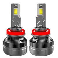 Ampoule de phare LED Direct Focos V70 280W 28000lm conçue pour H4 H7 H11 HB3 HB4 avec service d'emballage OEM personnalisé