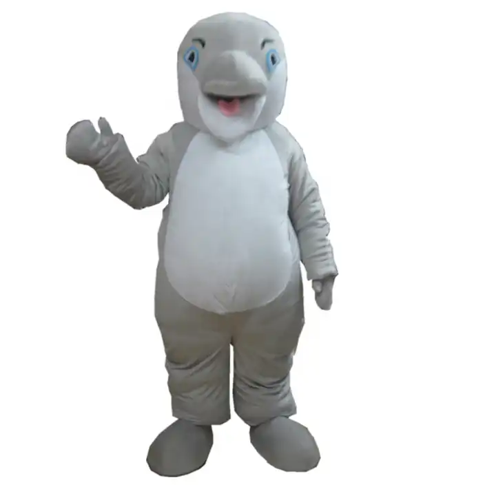 Hola grey fish costume/used mascot costumes/adult