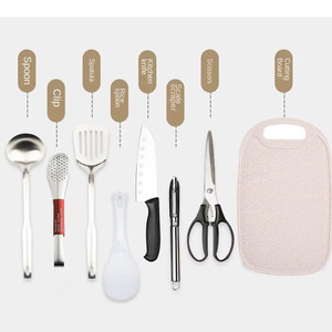 Bolsa de Almacenamiento para Utensilios de Cocina de Camping, Bolsa Portátil para Vajilla de Picnic y Barbacoa, Organizador de Utensilios de Cocina para Exteriores, Bolsa Contenedora para Utensilios de Cocina - Product Image 6