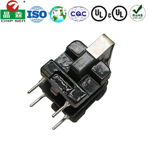 चिपसेन u9.8 श्रृंखला फेराइट कोर उच्च आवृत्ति सामान्य मोड 85-265vAC अनुकूलित पावर 1khz-500 खज छेद pcb माउंट-40 - Product Image 3