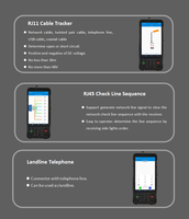 PDA de test télécom S337 V7 pour la résolution des problèmes de lignes en cuivre et en fibre, testeur FTTx pour opérateurs télécoms + tablette PC + téléphone portable
