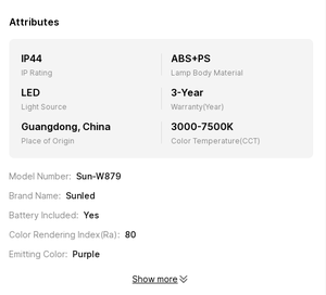 โคมไฟ LED ฆ่ายุงแบบชาร์จไฟได้โคมไฟไล่แมลงแมลงวันและยุงแบบพกพาในร่มและกลางแจ้ง - Product Image 6