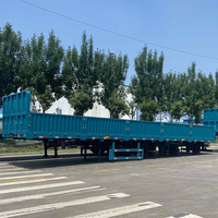 Semi-remorque porte-conteneurs à parois latérales en alliage d'aluminium, suspension pneumatique, 3 essieux, 80 tonnes, 13 m, neuve, à vendre