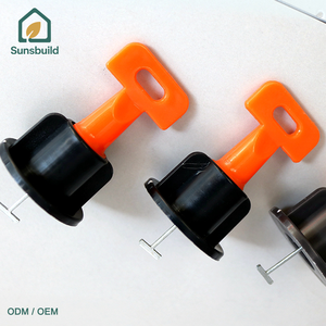 Sunsbuild Wholesale Reusable T Shape <b>Tile</b> <b>Leveling</b> System Stainless Steel T Lock Pins Durable for Professional Flooring - Product Image 1