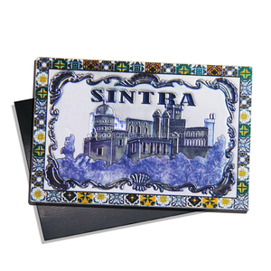 Recuerdos de Portugal, Paisaje Cultural de <span class=keywords><strong>Lisboa</strong></span>, Palacio de Sintra, Imán de Nevera Personalizado con Diseño Turístico para Regalos de Recuerdo para Turistas - Product Image 1