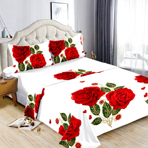 Liquidation : Ensemble de draps de lit 3 pièces en coton, taille King, en stock - Product Image 1