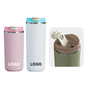 Custom Logo Thermo 350ml Coffee Mugs Insulated Stainless Steel Leakproof Coffees <strong>Cup</strong> <strong>for</strong> <strong>Work</strong> Office - Product Image 2