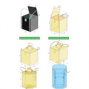 Saco Jumbo de PP Transpirable y Ventilado - FIBC, Factor de Seguridad 5:1, para Empacar Cebollas, Patatas y Productos Agrícolas para Exportación - Product Image 1