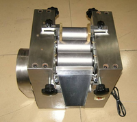 Broyeur à trois rouleaux de laboratoire pour pigments d'encre, haute précision, avec moteur et pompe, en acier SUS316, puissance 0,75 kW, pour petits produits onctueux
