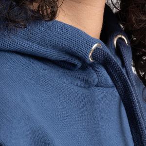 Sweat-shirts à capuche en tricot tendance pour femmes, de qualité supérieure, écologiques, de luxe, avec logo sur le devant, vente chaude, OEM personnalisé - Product Image 2