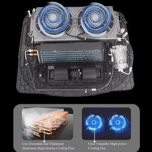 Wholesale <b>12V</b> & 24V DC <b>Battery</b> Parking Rooftop Truck Air Conditioner T-3000 2200W/2600W Cooling Capacity R134a Refrigerant - Product Image 3
