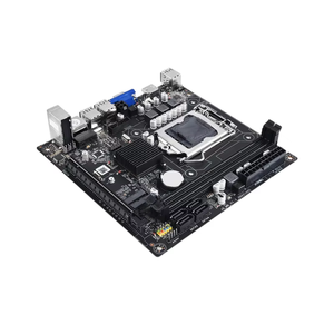 Mới làm việc 100% H61 Micro ATX Bo mạch chủ <span class=keywords><strong>2</strong></span> <span class=keywords><strong>DDR3</strong></span> LGA 1155 Máy tính để bàn CPU Bộ vi xử lý LGA 1155 ổ cắm H61 Bo mạch chủ H61 H81 B75 - Product Image 3