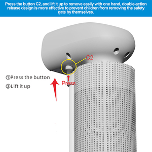 Prodigy SG025 Puerta de escalera de puerta de Seguridad de malla de alta calidad Puerta de bebe retractil para ninos - Product Image 4