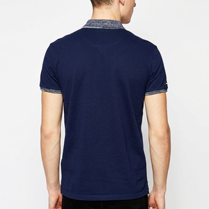 เสื้อโปโลผู้ชายผ้าปิเก้ 200 GSM ผ้าฝ้ายผสมสแปนเด็กซ์ คอปกแจ็คการ์ด รับผลิตโลโก้ตามสั่ง แบรนด์ส่วนตัว - Product Image 2