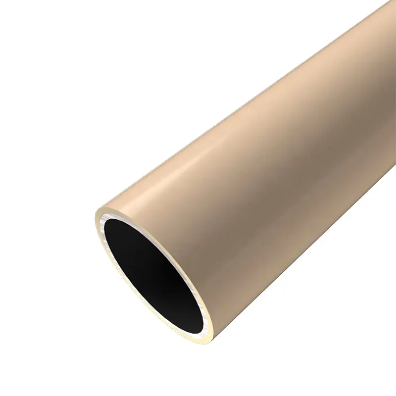 Yusi-accesorios de tubería personalizados, tubería de acero recubierta de ABS beige para línea de producción inclinada