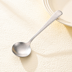 Cuchara de Titanio Puro, Agitador de Café Multifuncional, Cuchara Redonda Portátil de Titanio Cristalino para Uso en Exteriores, Mini Cuchara para Postre - Product Image 5
