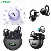 Écouteurs sans fil à clipser pour usage quotidien, contrôle tactile, connexion automatique, pour le jogging et le fitness, produits tendance, étui de charge avec affichage LED