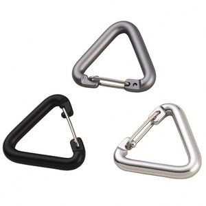 Mosquetón de Aleación de Aluminio de Alta Resistencia de 25 mm con Gancho, Hebilla Triangular de Resorte, Clip de Sujeción para Llavero, Mochila, Botella y Bolsa Especial para Exteriores - Product Image 1