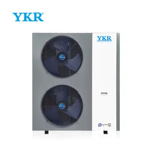 YKR Bơm Nhiệt Wifi 10KW16KW20KW Máy Bơm Nhiệt Nguồn Không Khí Làm Mát Sưởi Ấm DHW Máy Bơm Nhiệt Biến Tần Không Khí Sang Nước Đơn Lỗ R32 EVI DC