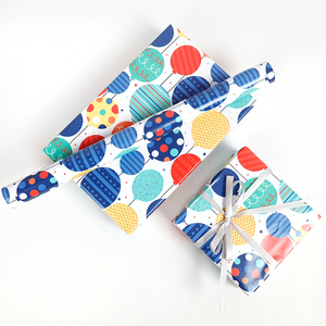 Factory Wholesale 80g <b>Christmas</b> Custom <b>Luxury</b> Gift Wrap <b>Paper</b> 43*300cm <b>Wrapping</b> <b>Paper</b> for Packaging - Product Image 3