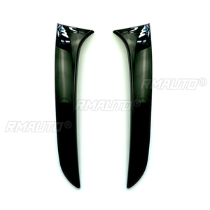 สปอยเลอร์ข้างกระจกหลังรถยนต์สีดำเงา 2 ชิ้น สำหรับ BMW F20 F21 ปี 2012-2019 อุปกรณ์ตกแต่งรถยนต์ - Product Image 1