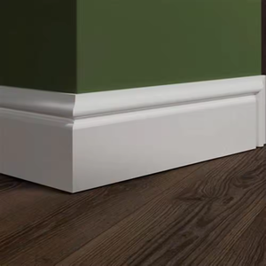 Interior Decorative Primed Modern White Wood Wall Skirting Outside Corner <strong>Architrave</strong> Moulding with Customized Size for <strong>Ceiling</strong> - Product Image 2