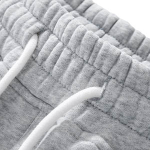 Pantalons de survêtement unisexes décontractés en molleton doublé de couleur unie de 350 g avec logo brodé personnalisé - Product Image 2