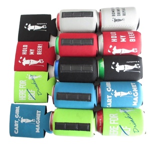 Custom Promotional Neoprene Can Magnet Stubby Cooler Beer Coozies Collapsible Can Cooler - Product Image 1
