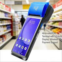 FYJ F1-55 Sistema de Datos Android Móvil de Alta Velocidad para Impresión y Escaneo de Códigos de Barras Todo en Uno con LOGO Personalizado y Múltiples Métodos de Pago POS