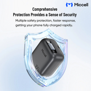 <span class=keywords><strong>Chargeur</strong></span> universel à charge rapide Miccell pour iPhone avec câble USB, <span class=keywords><strong>chargeur</strong></span> de téléphone portable haute vitesse portable pour téléphones et ordinateurs portables - Product Image 6