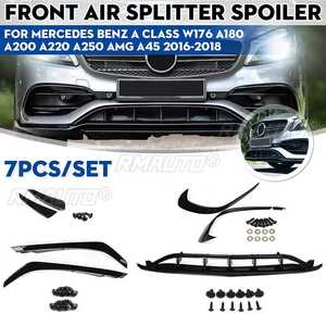 Nuevo Divisor de Parachoques Delantero para Automóvil, Alerón, Difusor para Benz Clase A W176 A180 A200 A220 A250 AMG A45 2016-2018 - Product Image 2