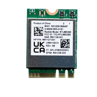 RTL8852BE Double Bande 2.4G/5G WIFI6 802.11ax WIFI Carte 1800M BT5.2 Module Réseau NGFF M.2 Pour ordinateur portable/PC Support Win10/Win11
