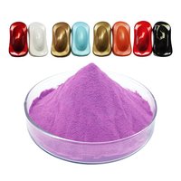 Vente chaude PPY16138 or foncé pulvérisation électrostatique revêtement en poudre de perle époxy pur pour les peintures de meubles de voitures