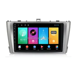 Kit multimídia automotivo 9 polegadas, 1din, android 10, dvd player, para toyota avensis 2009-2015, navegação, rádio, multimídia, estéreo, wi-fi, bt4.0
