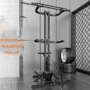 Machine professionnelle d'assistance pour tractions et dips pour salle de sport à domicile, entraîneur de position debout et à genoux avec système de contrepoids pour tractions et dips - Product Image 3