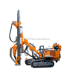 Machine de forage de trous de mine hydraulique DTH portable, 25 m, pour le forage de trous de mine en surface, pour l'exploitation minière de carrières - Product Image 1