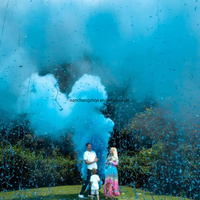 Poudre de fumée TNT pour révélation du sexe du bébé, feux d'artifice, spray de fête, télécommande électronique, confettis colorés, métal durable
