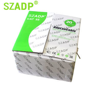 Usine OEM | Câble Ethernet de câble LAN réseau CAT5E | Test de passage de <span class=keywords><strong>gaine</strong></span> UTP FTP 23AWG 24AWG CU/CCA PVC/LSZH | Personnalisation - Product Image 6